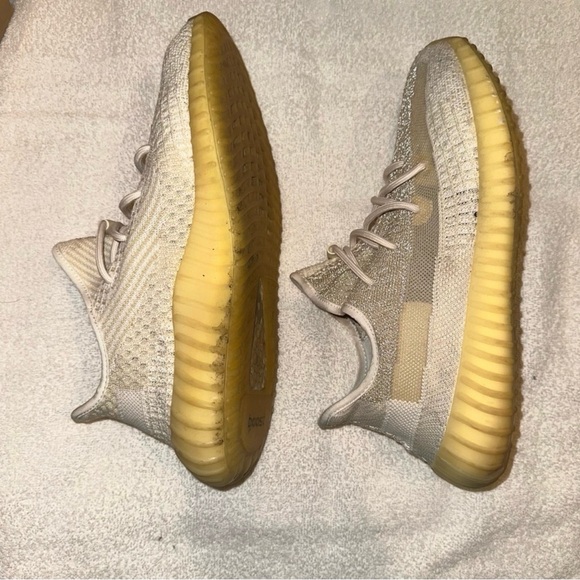 Yeezy Boost V2. Men’s 11. Natural. Good but worn. GOAT verified. Box included. - Picture 5 of 10